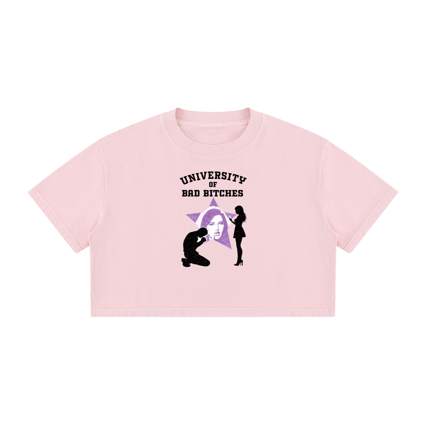 Bad Bitch Cotton Crop T-Shirt